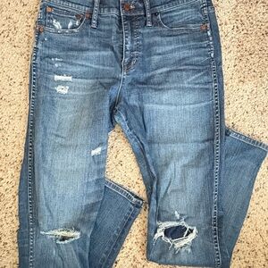 Madewell Distressed Skinny Jeans